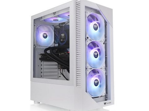 Компьютерный корпус, Thermaltake, View 200 TG ARGB, CA-1X3-00M6WN-00, Mid Tower, ATX/M-ATX/Mini ATX, USB3.0*2, HD-Audio, 3*120мм ARGB Lite fan, Высота кулерного процессора 166мм, Длина VGA до 300мм, 2*3,5"/3*2,5", Сталь, 3мм Закаленное стекло*1, Без Б/П, 460*210*395,3мм, Белый
