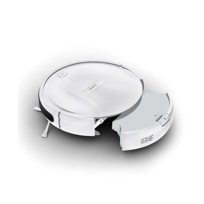 Робот-пылесос, Tefal, RG8227WH, Автономная работа 150 мин, Время зарядки 6 часов, Емкость контейнера для пыли 0,44л, Уровень шума 70 дБ, Белый