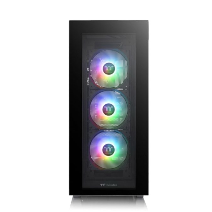 Компьютерный корпус, Thermaltake, Divider 500 TG ARGB, CA-1T4-00M1WN-01, Mid-tower, ATX/M-ATX/Mini-ITX, USB 3.2 (Gen 2) Type-C*1, USB 3.0*2, HD Audio, 3*120мм ARGB fan/1*120мм fan, Максимальная высота процессорного кулера 170мм, Длина VGA 390мм, 2*3,5"/7*2,5", Сталь, 2*Закаленное стекло 3мм, Без Б/П, Черный