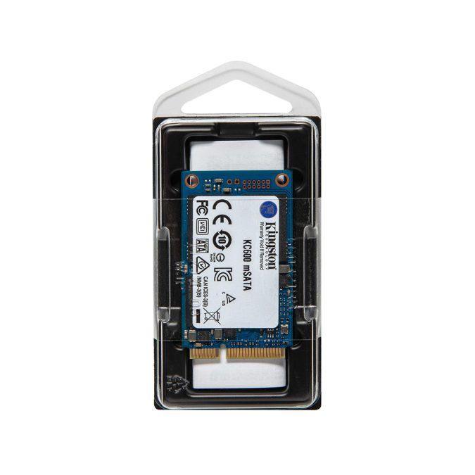 Твердотельный накопитель SSD, Kingston, SKC600MS/512G, 512 GB, mSATA, 550/520 Мб/с