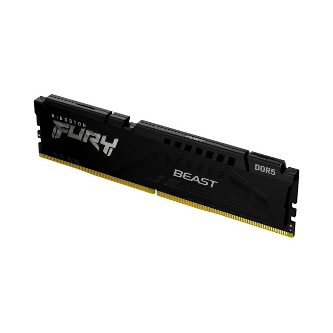 Модуль памяти, Kingston, FURY Beast KF552C40BB-8, DDR5, 8GB, DIMM , Чёрный