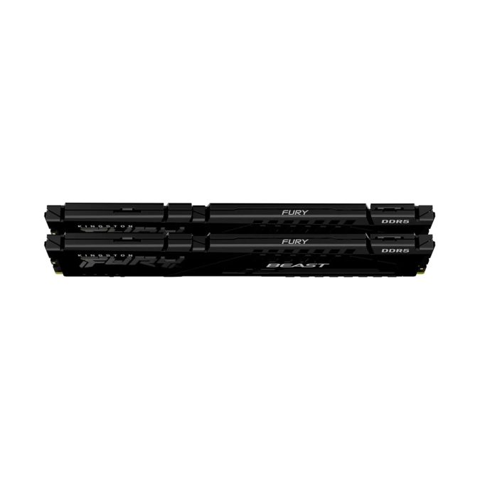 Комплект модулей памяти, Kingston, FURY Beast KF556C36BBEK2-32 (Kit 2x16GB), DDR5, 32GB, DIMM , Чёрный