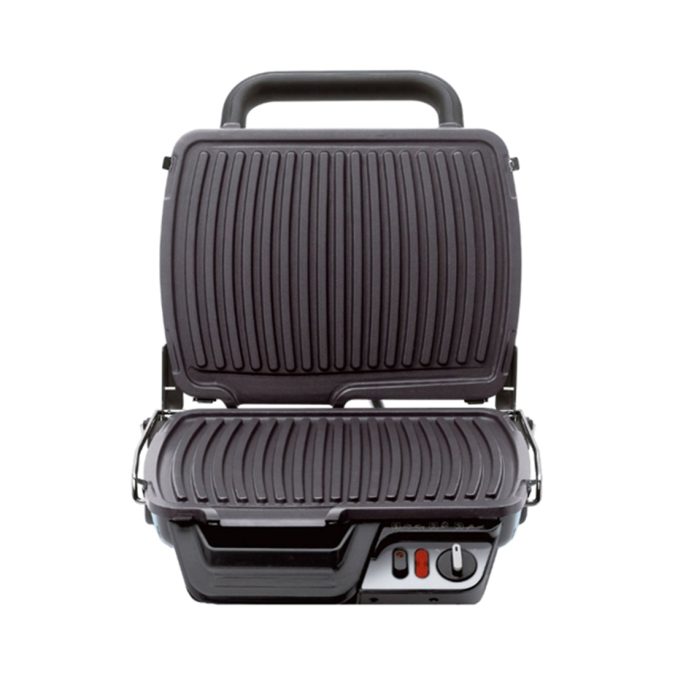 Гриль, Tefal, Health Grill Comfort GC306012, Мощность 2000Вт, Съемные панели + поддон для жира, Использование в положении барбекю, Съемные панели, Стальной