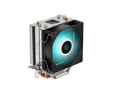 Кулер для процессора, Deepcool, AG300 MARRS R-AG300-BKMNMN-G, Intel 1700/1200/115х и AMD AM5/AM4, 150W, 92мм Led Mint, 500- 3050±10% об/м, 32,5CFM,  30,5dB(A), 4pin, 119х77х129мм, Серебристый
