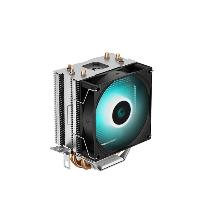 Кулер для процессора, Deepcool, AG300 MARRS R-AG300-BKMNMN-G, Intel 1700/1200/115х и AMD AM5/AM4, 150W, 92мм Led Mint, 500- 3050±10% об/м, 32,5CFM,  30,5dB(A), 4pin, 119х77х129мм, Серебристый