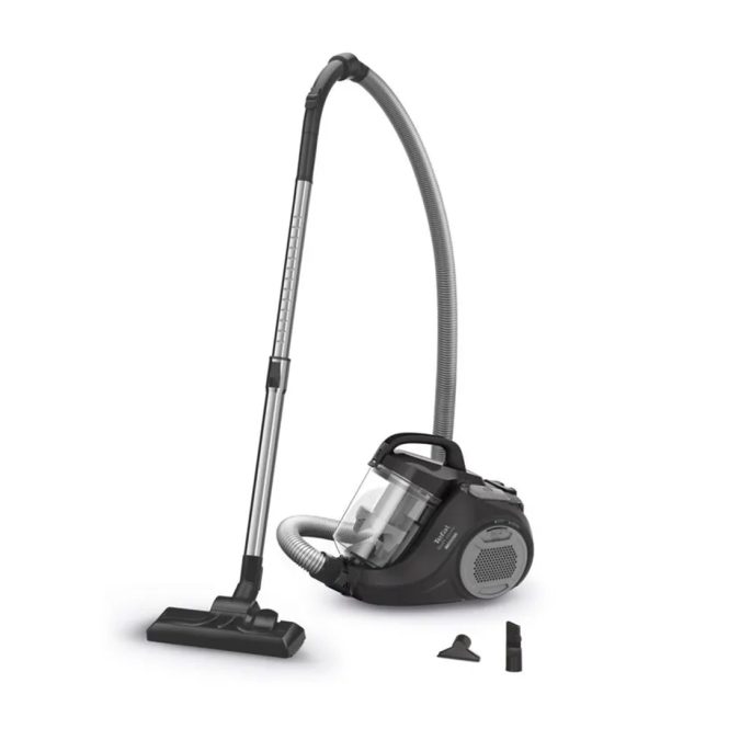 Пылесос, Tefal, TW2925EA, Мощность 750 Вт, Объем контейнера 1.2 л, Уровень шума 77 дБ, Насадки: Щелевая насадка 2 в 1, Насадка для мягкой мебели, Черный