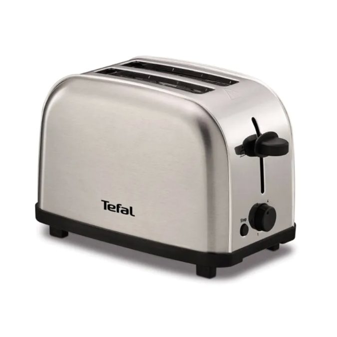 Тостер, Tefal, TT330D30, Мощность 850 Вт, Поддон для крошек, 6 уровней поджаривания, Металлический корпус