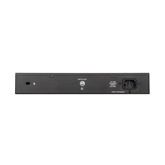 Коммутатор, D-Link, DGS-1100-16V2/A2A, 19-дюймовый стоечный, 16 портов 10/100/1000M RJ45, Управляемый L2, Корпус металл, 1U