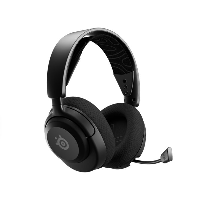 Гарнитура, Steelseries, Arctis Nova 5, 61670, Игровая гарнитура, Микрофон выдвижной гибкий, Динамики 40 мм, 36 Ом, 20–22 000 Гц, USB-C, Wireless, Чёрный
