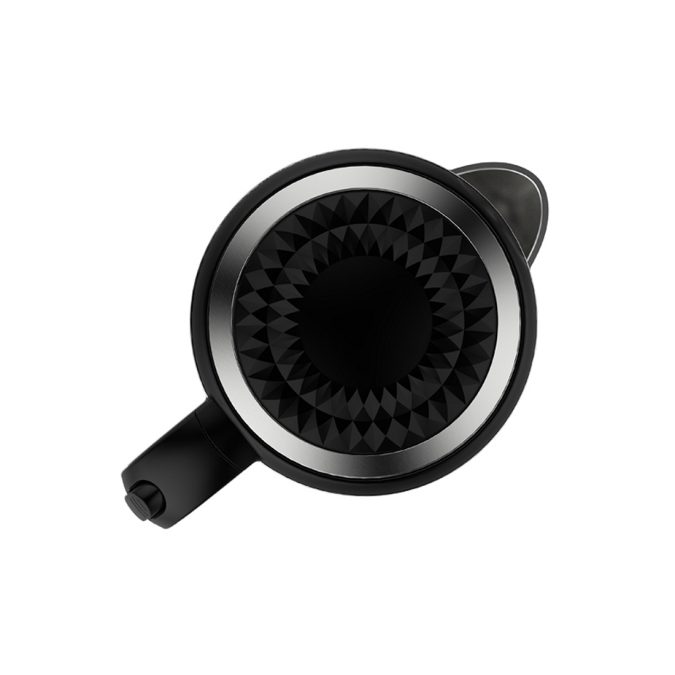Чайник электрический, Centek, CT-0020, Металл 1.7л, 2200W, Бесшовная колба, Двойные стенки, Черный
