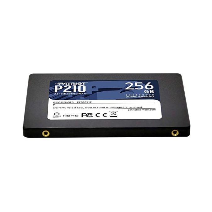 Твердотельный накопитель SSD, Patriot, P210 P210S256G25, 256 GB, SATA, 500/400 Мб/с