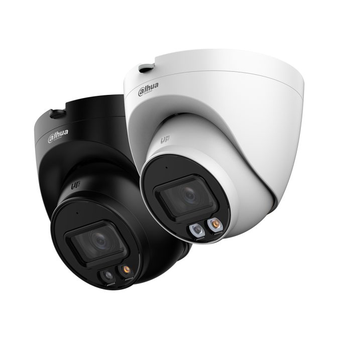 IP видеокамера, Dahua, DH-IPC-HDW2549TP-S-IL-0280B, 5 Мп, Фиксированная, купольная, 2,8 мм, 1/2,8-дюймовый CMOS, WizSense, двойная подсветка