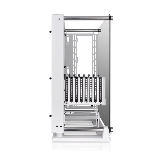 Компьютерный корпус, Thermaltake, Core P3 TG Pro Snow, CA-1G4-00M6WN-09, Mid Tower, E-ATX/ATX/M-ATX/Mini-ITX, USB 3.0*2, USB 3.2 (Gen 2) Type-C*1, HD-Audio, Высота процессорного куллера до 180 мм, Длина VGA до 450мм, 2*3,5"/3*2,5", Сталь, 535*268*500мм, Без Б/П, Белый