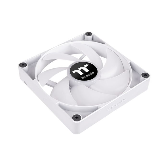 Кулер для компьютерного корпуса, Thermaltake, CT120 ARGB Sync PC Cooling Fan White, CL-F153-PL12SW-A, ARGB 120мм вентилятор, 2000об.мин, 4pin PWM/3pin ARGB, 57.05CFM, 25.8 dB(A), 120x120x25мм, Белый