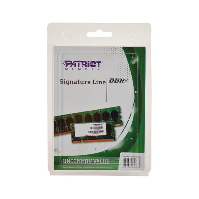 Модуль памяти для ноутбука, Patriot, SL PSD34G13332S DDR3, 4GB, SO-DIMM