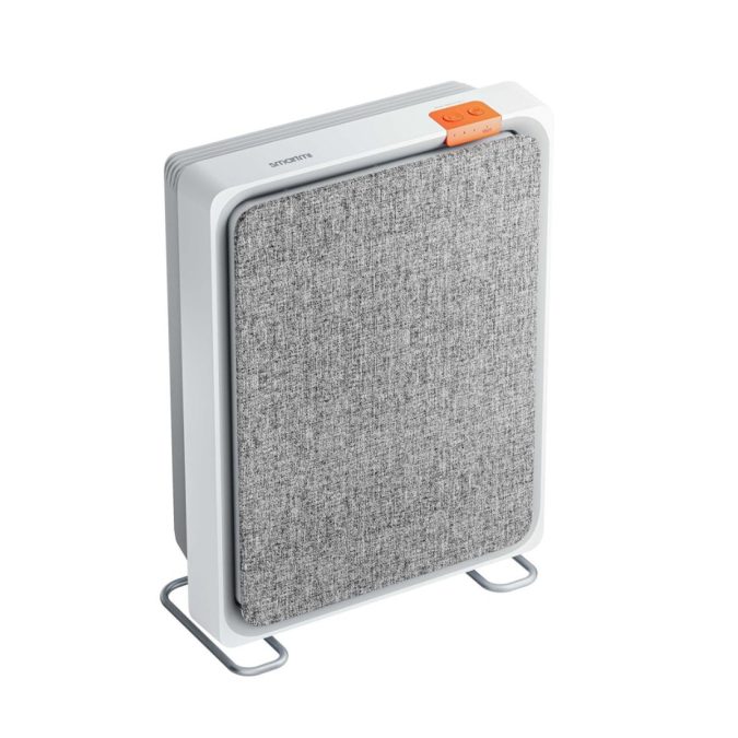 Очиститель воздуха, Smartmi, Air Purifier E1 (ZMKQJHQE11/AP5080DGEU), Обслуживаемая площадь 18 м, Скорость подачи чистого воздуха 150 м/ч, Уровень шума 49 дБА, Серый/Белый