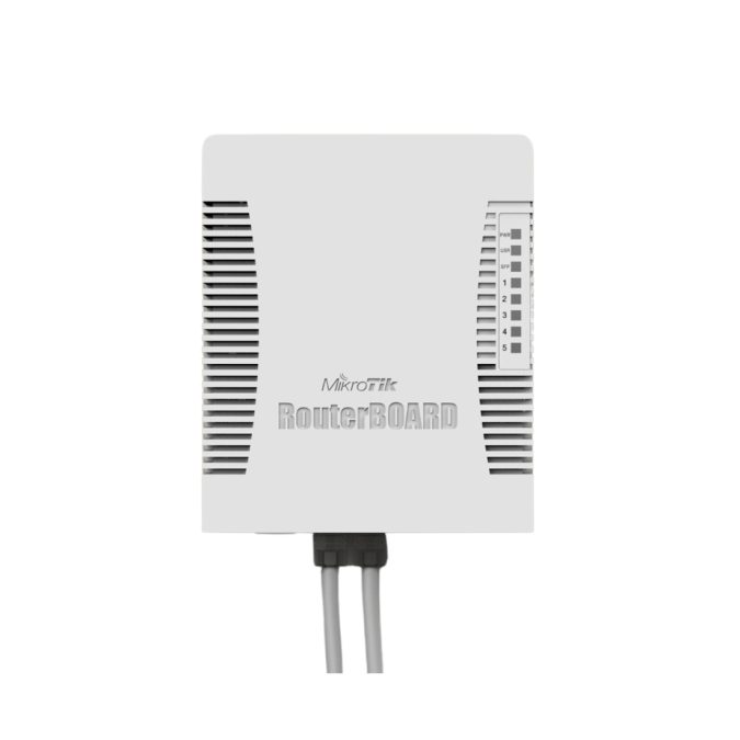 Маршрутизатор, MikroTik, RB960PGS, hEX PoE, 5 портов 10/100/1000M, (Ether2-Ether5 Passive PoE, 2А), 1хSFP, Passive PoE in, RouterOS (4), -40°C to 70°C, outdoor case