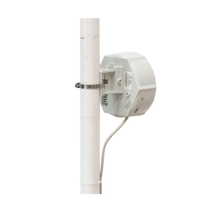 Точка доступа, MikroTik, RBSXTG-5HPacD-SA, SXT SA5 ac, 802.11a/n/ac, 5GHz, 14dBi, 1 порт 10/100/1000M, Passive PoE in, RouterOS (4), -40°C to 70°C, IP54
