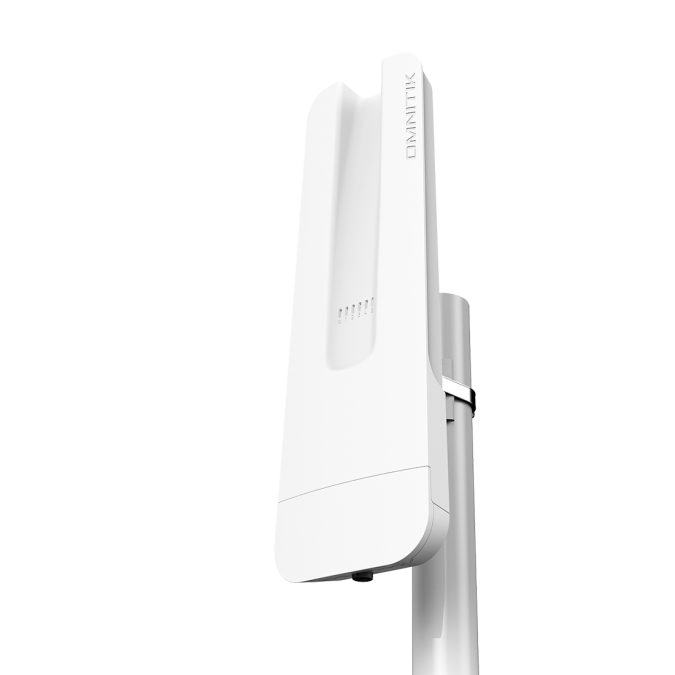 Точка доступа, MikroTik, RBOmniTikG-5HacD, OmniTIK 5 ac, 802.11a/n/ac, 5GHz, 7,5dBi omni, 5 портов 10/100/1000M, Ether1 Passive PoE in, USB, RouterOS (4), -40°C to 70°C, IP54