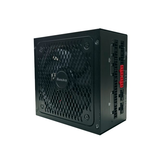 Блок питания, Huntkey, MVP P1200, 1200W, ATX 3.0, Paltinum, APFC, 20+4 pin, 2*4+4pin, 7*Sata, 5*Molex, 4*PCI-E 6+2 pin, 1*12V-2X6, Модульный, Вентилятор 12см, Кабель питания, Чёрный