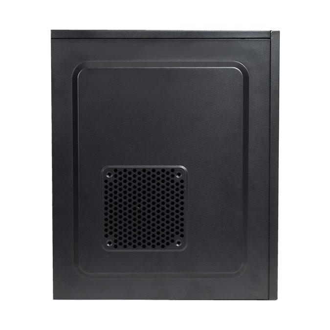 Компьютерный корпус, HuntKey, HK360, ATX/Micro ATX, USB 2*3.0, HD-Audio+ Mic, Высота процессорного кулера до 155мм, Длина VGA до 330мм, 1*3.5"/2*2.5", Толщина 0,45мм, 345x180x412мм, Без Б/П, Черный