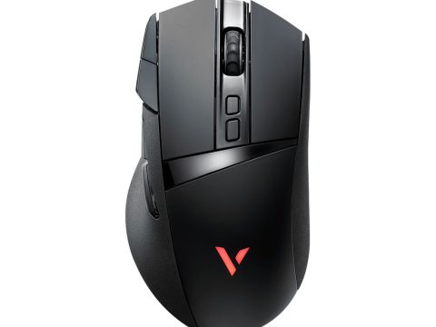 Компьютерная мышь, Rapoo, VT350S, Игровая, Оптическая, Беспроводная, 16000 dpi, LED подсветка, Чёрный