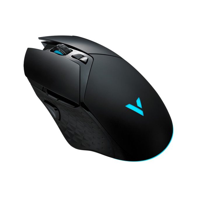 Компьютерная мышь, Rapoo, V30W, Игровая, Оптическая, Беспроводная, 16000 dpi, RGB подсветка, Чёрный