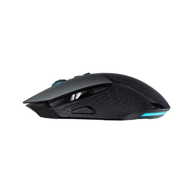 Компьютерная мышь, Rapoo, V30W, Игровая, Оптическая, Беспроводная, 16000 dpi, RGB подсветка, Чёрный