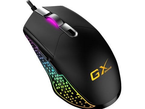 Компьютерная мышь, Genius, Scorpion M705, RGB, Игровая, Оптическая 800-7200dpi, Проводная 1,8м, USB, Черная