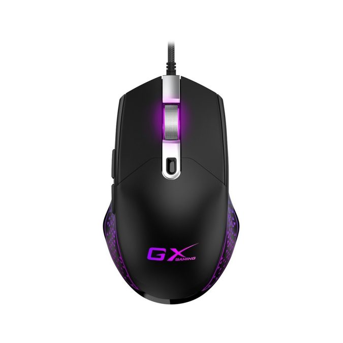 Компьютерная мышь, Genius, Scorpion M705, RGB, Игровая, Оптическая 800-7200dpi, Проводная 1,8м, USB, Черная