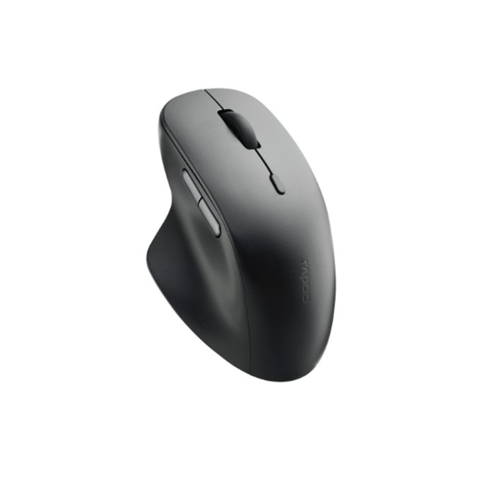 Компьютерная мышь, Rapoo, M50 Plus Silent, 3D, Оптическая, 1000dpi, Беспроводной 2.4 ГГц, Нано-ресивер, Эффективная дистанция 10 м., Батарейки в комплекте, До 9 месяцев работы на одном заряде, Чёрный