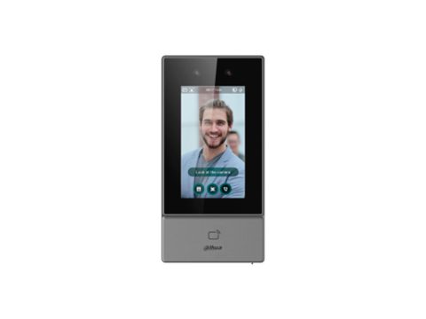 Контроллер доступа, Dahua, DHI-ASI6213S-PW (12В), 4.3'' cенсорный ЖК-дисплей с разрешением 480272, Mifare(13,56 МГц)