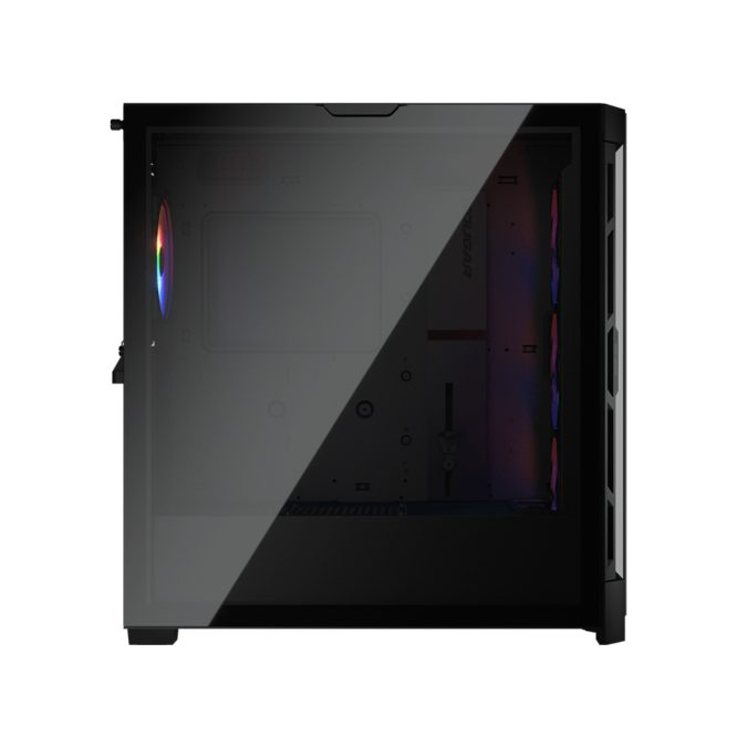 Компьютерный корпус, Cougar, Duoface Pro RGB CGR-5AD1B-RGB, CEB/ATX/Micro ATX/Mini ITX, USB 1*Type C/2*3.0/1*2.0, HD-Audio+Mic, Кулер 3*12см ARGB/1*12см ARGB, Высота процессорного кулера до 190 мм, Длина VGA до 390мм, 2*3.5"/2*2.5", Толщина 0,6мм, 496x240x465мм, Без Б/П, Чёрный