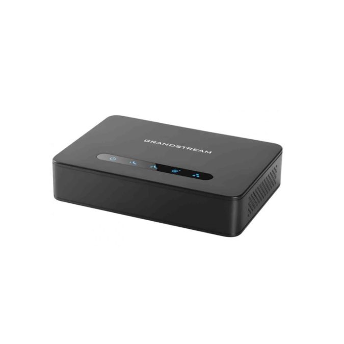 Телефонный адаптер, Grandstream, HT812v2, VoIP-шлюз. аналоговый FXS-шлюз, 2xFXS RJ11, 2xGE, SIP, NAT, T.38, 2 SIP-профиля