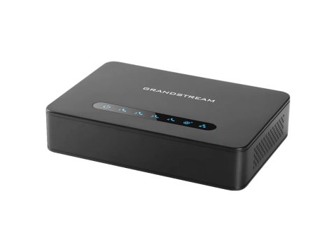 Телефонный адаптер, Grandstream, HT814v2, VoIP-шлюз, аналоговый FXS-шлюз, 4xFXS RJ11, 2xGE, SIP, NAT, T.38, 2 SIP-профиля