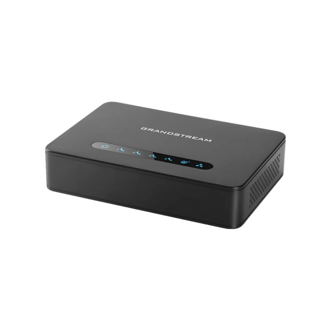 Телефонный адаптер, Grandstream, HT814v2, VoIP-шлюз, аналоговый FXS-шлюз, 4xFXS RJ11, 2xGE, SIP, NAT, T.38, 2 SIP-профиля