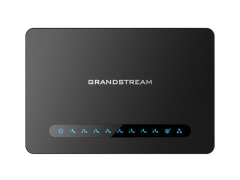 Телефонный адаптер, Grandstream, HT818v2, VoIP-шлюз, аналоговый FXS-шлюз, 8xFXS RJ11, 2xGE, SIP, NAT, T.38, 2 SIP-профиля