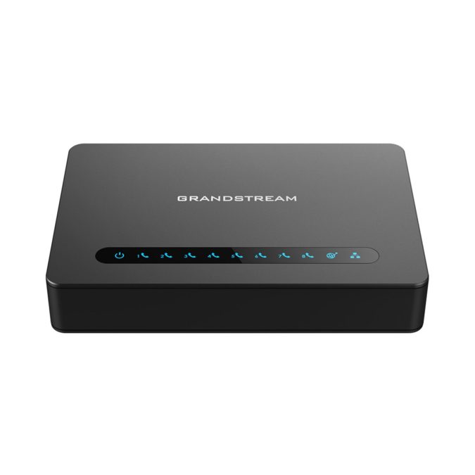 Телефонный адаптер, Grandstream, HT818v2, VoIP-шлюз, аналоговый FXS-шлюз, 8xFXS RJ11, 2xGE, SIP, NAT, T.38, 2 SIP-профиля