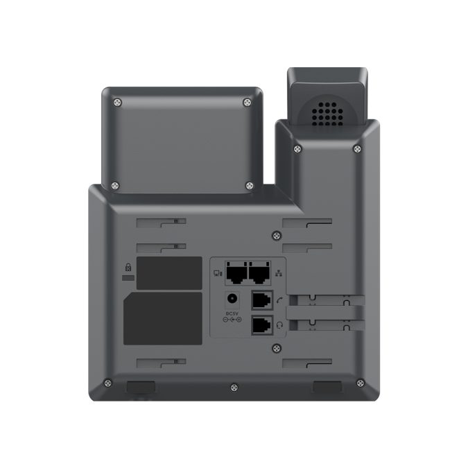 IP телефон, Grandstream, GRP2602, 4 SIP-аккаунта, 2 линии, 2 порта Ethernet 10/100 без PoE, ЖК-дисплей 132x48 (2.41 дюйма) с подсветкой, блок питания 5 В/0.6 А