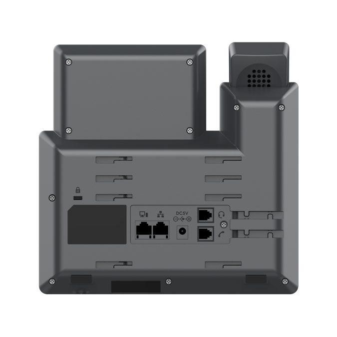 IP телефон, Grandstream, GRP2603P, 6 SIP-аккаунтов, 3 линии, 2 порта GbE PoE, ЖК-дисплей 132x64 (2.7") с подсветкой, без блока питания