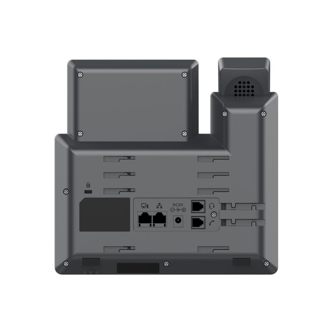 IP телефон, Grandstream, GRP2604P, 6 SIP-аккаунтов, 3 линии, 2x GbE PoE, ЖК-дисплей 132x64 (2.7") с подсветкой, 10 клавиш BLF, без блока питания
