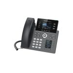 IP телефон, Grandstream, GRP2614, 12 SIP аккаунтов, 4 линии, двойной цветной LCD (2.8" 320 x 240. 2.4" 320 x 240), PoE, (1GbE)Gigabit Ethernet, 8 BLF, Wi-Fi, Bluetooth, блок питания 12 В/1 А