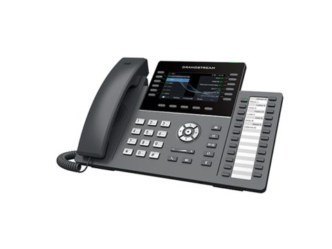 IP телефон, Grandstream, GRP2636, 16 SIP аккаунтов, 12 линий, 4,3" (480272) цветной LCD, PoE, (1GbE)Gigabit Ethernet, 24 BLF, USB, Wi-Fi, Bluetooth, блок питания 12 В/1 А