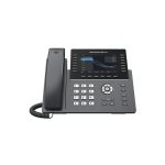 IP телефон, Grandstream, GRP2650, 16 SIP аккаунтов, 14 линий, цветной LCD (5"1280720), PoE, (1GbE)Gigabit Ethernet, до 4-х GBX20, USB, Wi-Fi, Bluetooth, блок питания 12 В/1 А