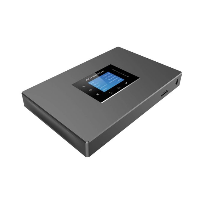 IP-АТС, Grandstream, UCM6300A, 2xGbE PoE LAN/WAN, 1 порт горячего резервирования, 250 пользователей SIP, 50 одновременных вызовов, UCM RC, блок питания 12 В/1.5 А