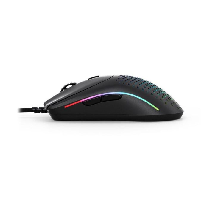 Компьютерная мышь, Glorious, Model O 2, GLO-MS-OV2-MB, Игровая, Оптическая, Проводная, Glorious BAMF 2.0 Sensor, 26000 DPI, 650 IPS, 50G, 1000 Hz, RGB, 6 кнопок, Длина провода 2м, Матовый черный