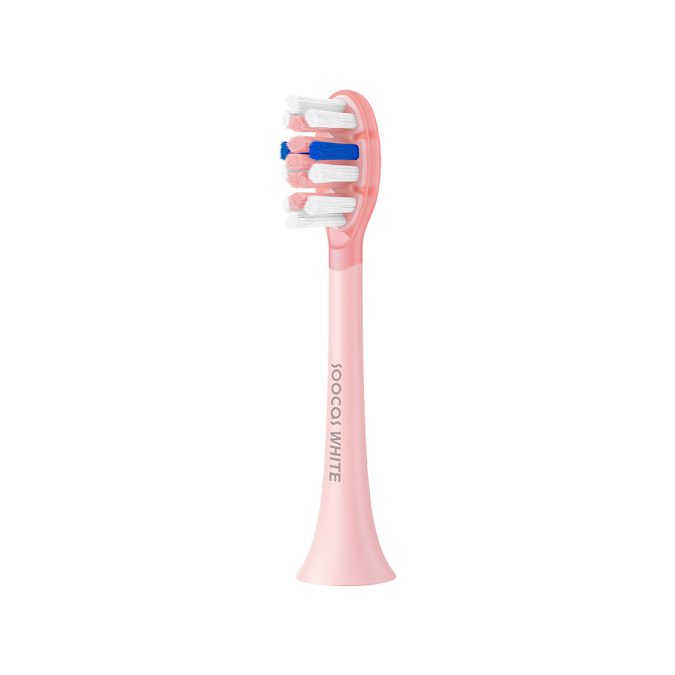 Сменные зубные щетки, Soocas, D3 light, 2шт в комплекте, Розовый