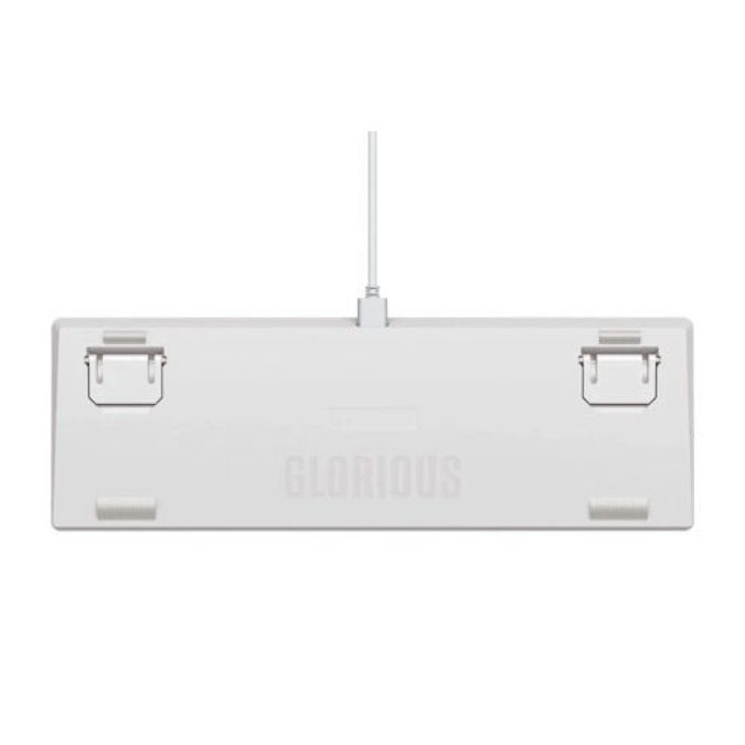 Клавиатура, Glorious, GMMK2 Compact, GLO-GMMK2-65-FOX-W, Игровая, Механические переключатели, Glorious Fox Linear Switches, RGB подсветка, Белый