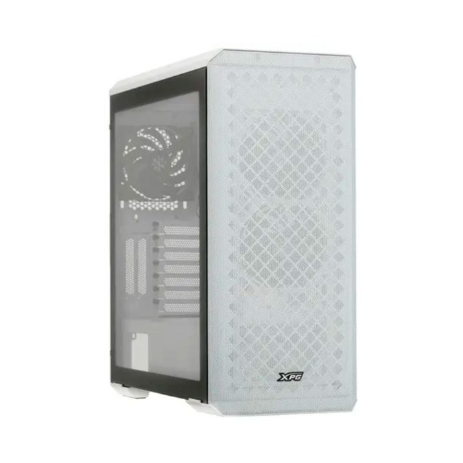 Компьютерный корпус, XPG, Defender White, DEFENDER-WHCWW, Mid Tower, E-ATX/ATX/ m-ATX/ Mini-ITX/CEB/EEB, USB 3.0*2/ HD Audio+Mic, Кулер 3*12см, Высота процессорного кулера до 170мм, Длина VGA до 400мм, Количество внутренних отсеков 2*3,5"/4*2,5" , Сталь/Закаленное стекло, 492x220x441 мм, без Б/П, Белый