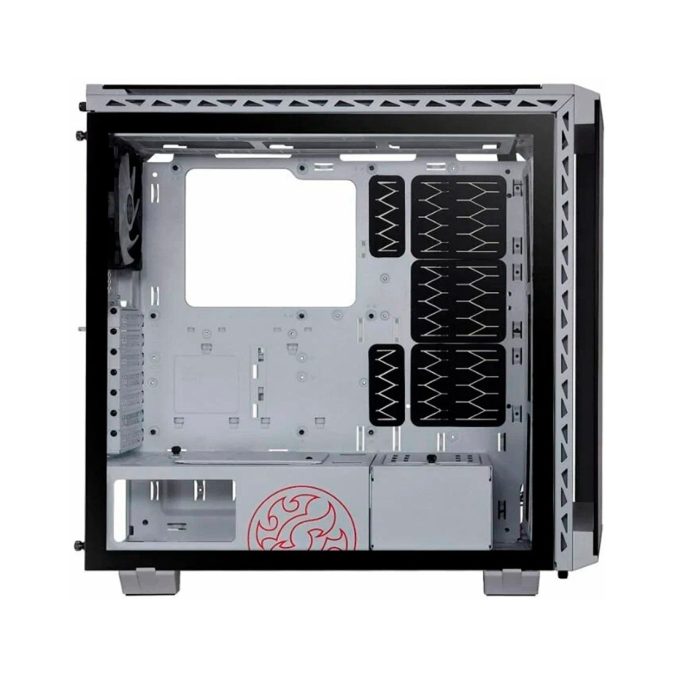 Компьютерный корпус, XPG, Battlecruiser Black, BATTLECRUISER-BKCWW, Mid Tower, E-ATX/ATX/ m-ATX/ Mini-ITX, USB 3.0*2/ Type C*1/ HD Audio/Mic, Кулер 4*12см ARGB, Высота процессорного кулера до 170мм, Длина VGA до 400мм, Количество внутренних отсеков 3*3,5"/6*2,5", Сталь/Закаленное стекло, 485x225x506 мм, без Б/П, Черный